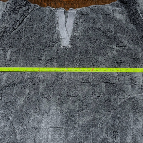 NWT Cuddl Duds Super Soft Navy Super Warm Hooded Pullover - Picture 8 of 8